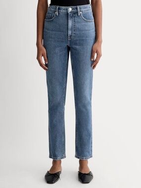 Everlane The Original Cheeky Jean | Size 24s | Medium Wash | High Rise | NWT